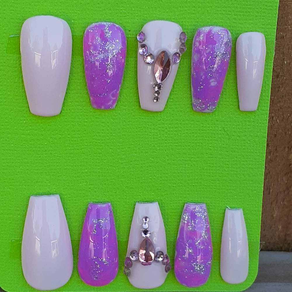 Soft Pink Press on Nails